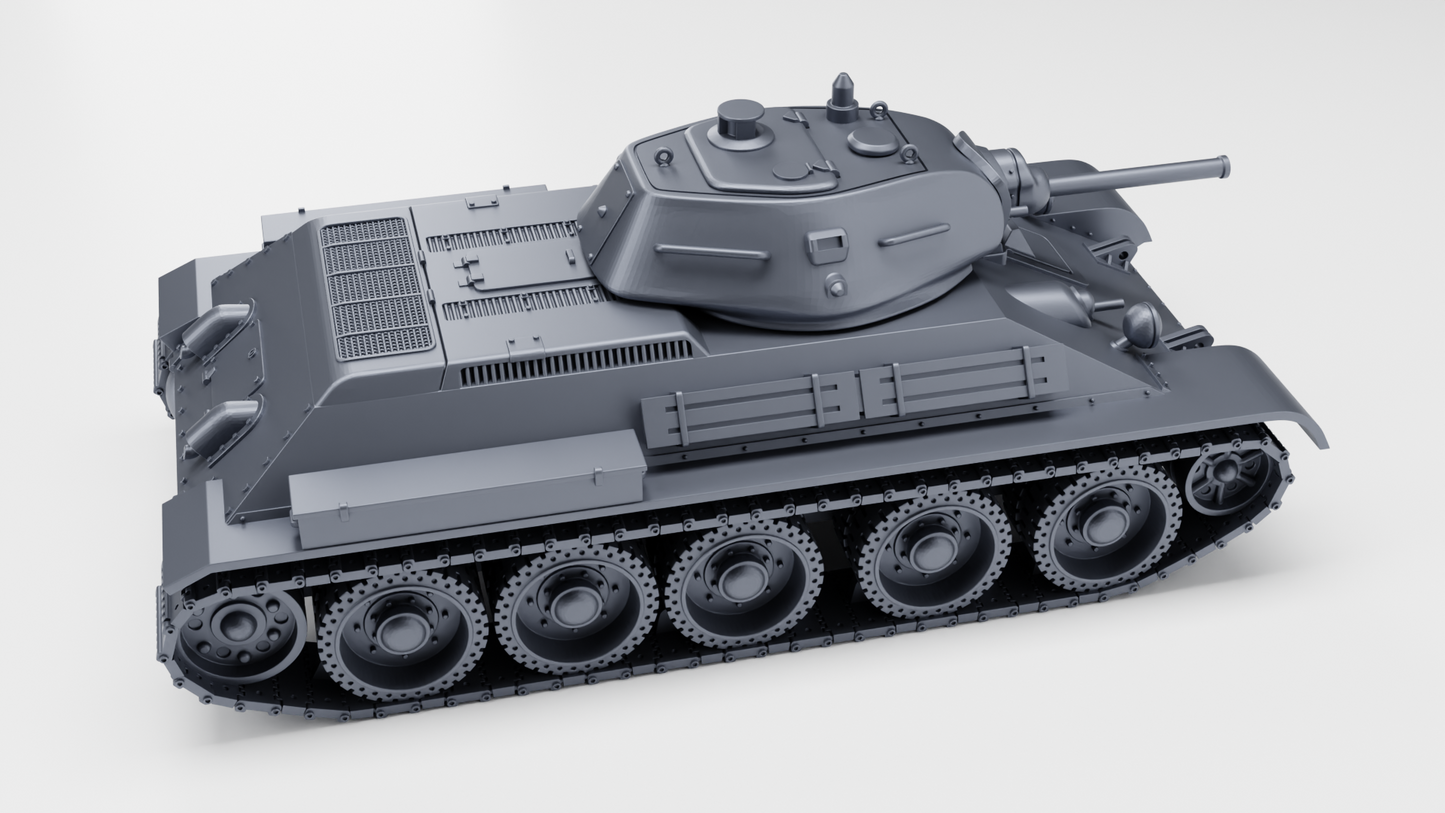 T34-76 model 1940 by Wargame3D