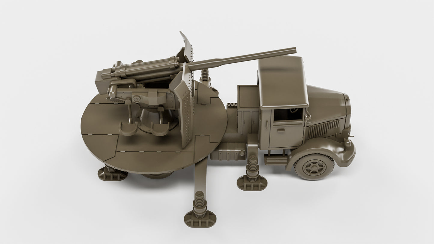 Autocannone da 90-53 su Lancia 3Ro