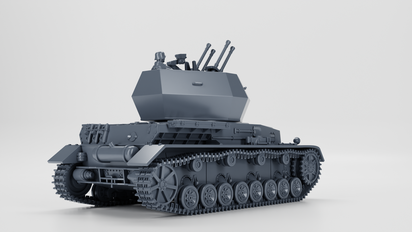 Flakpanzer IV "Wirbelwind" by Wargame3D