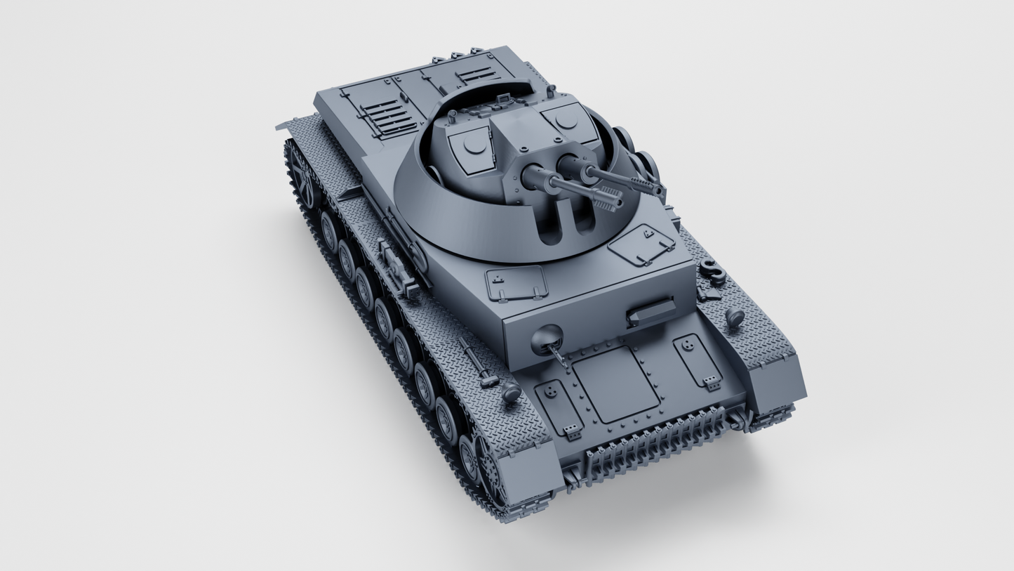 Flakpanzer IV Kugelblitz by Wargame3D