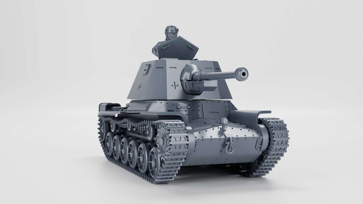 Type 3 Ho-Ni III Self-propelled gun by Wargame3D