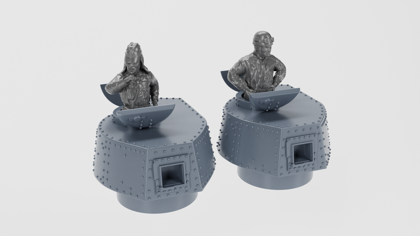 Type 95 So-Ki Armored Railroad Tankette by Wargame3D