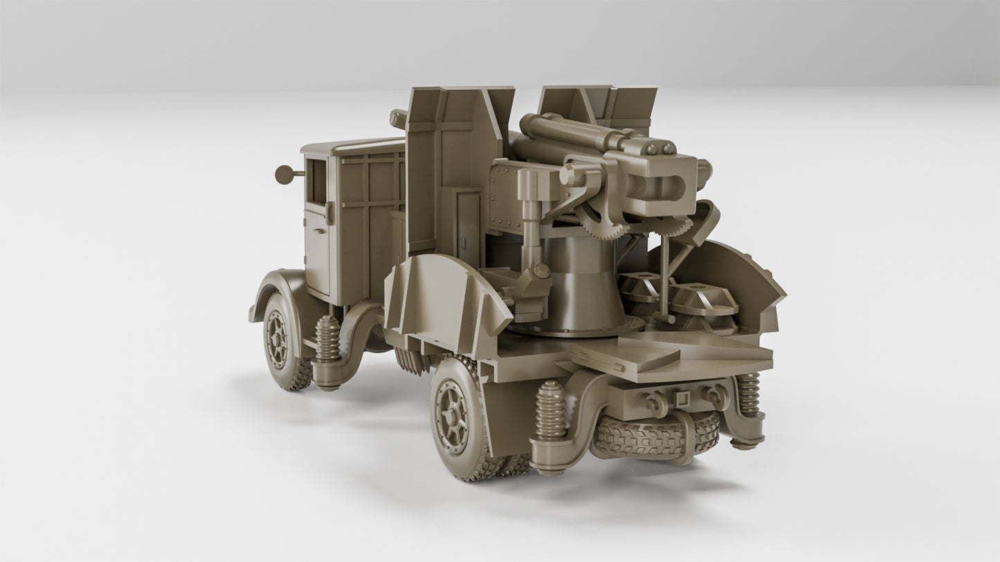 Autocannone da 90-53 su Lancia 3Ro