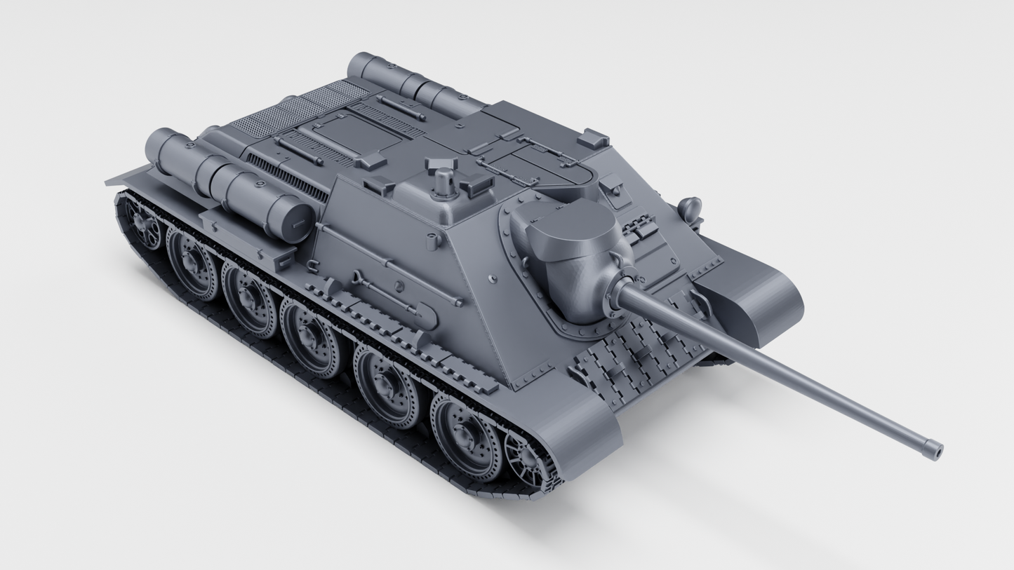 SU-85 self-propelled gun by Wargame3D