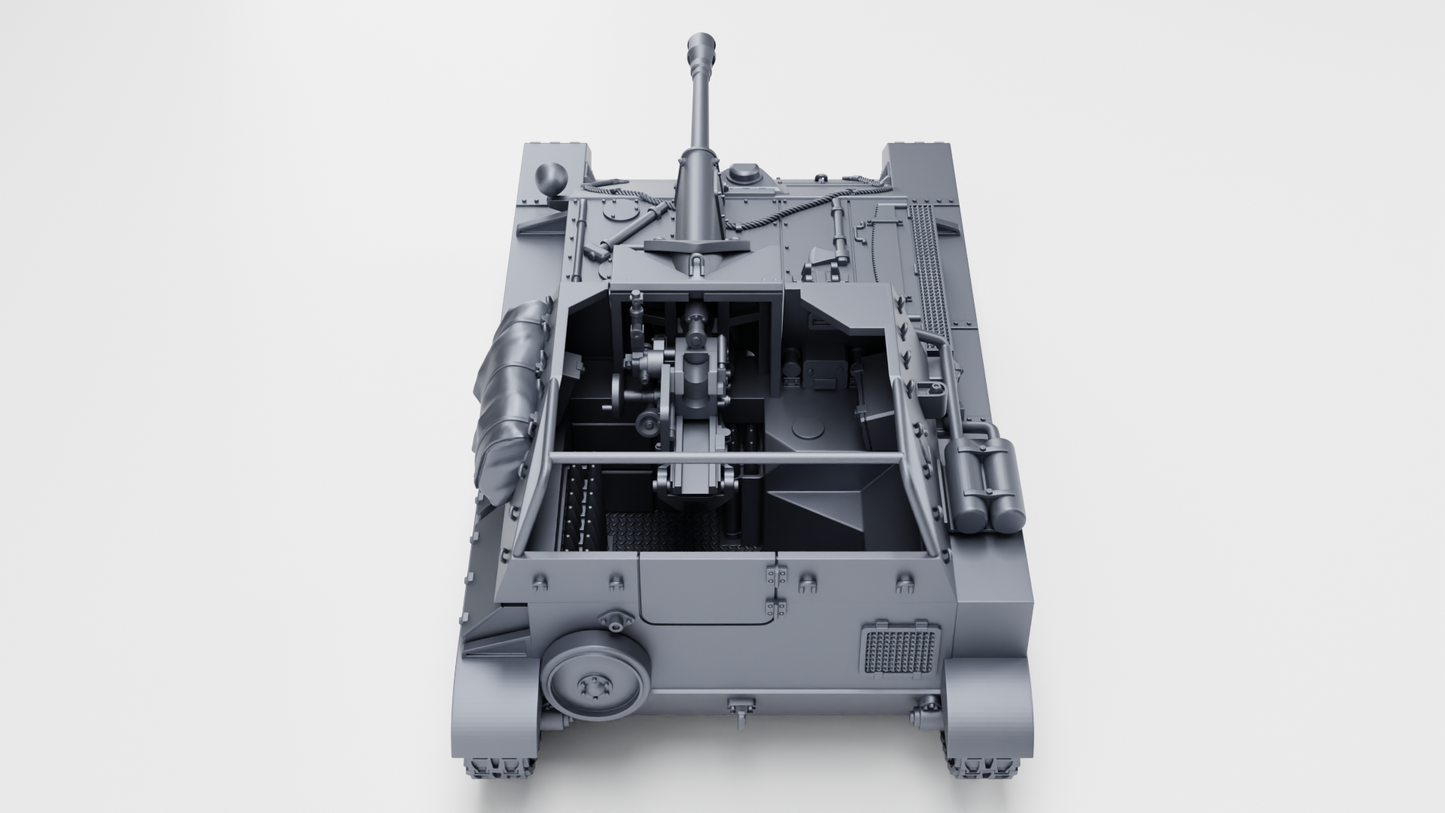 SU-76m self-propelled gun by Wargame3D