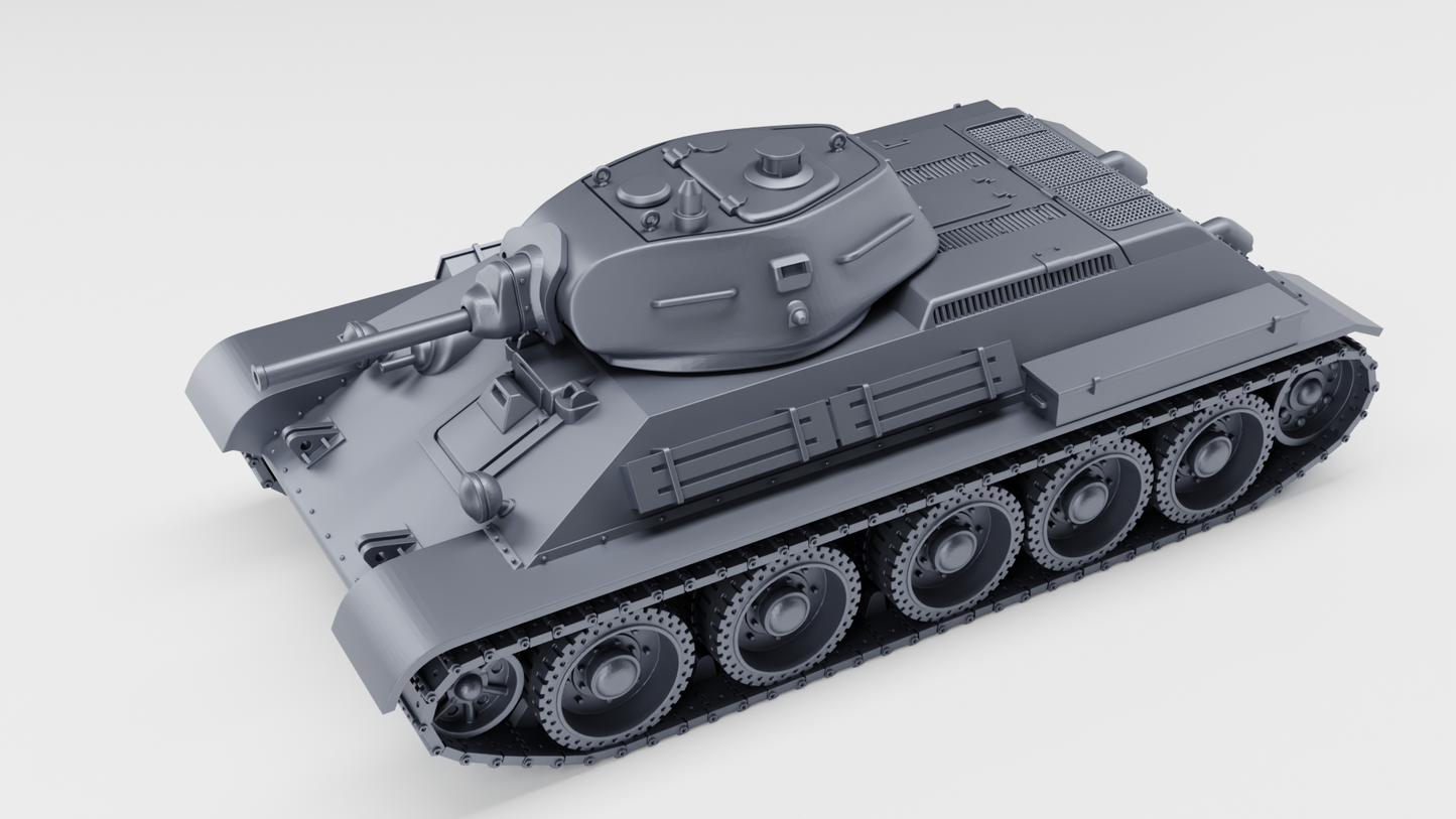 T34-76 model 1940 by Wargame3D