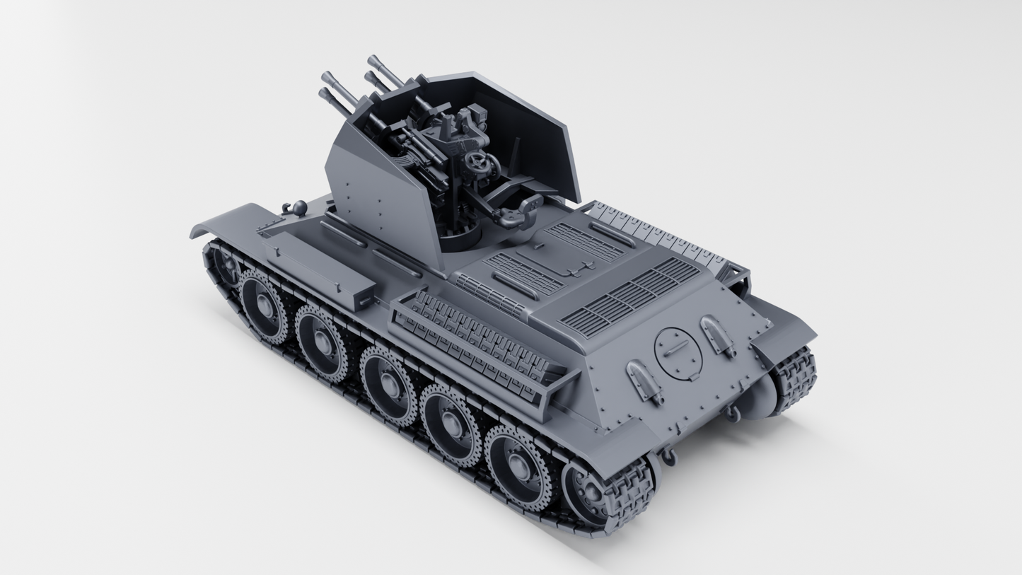 Flakpanzer T_34(r) (2cm Flakvierling 38)