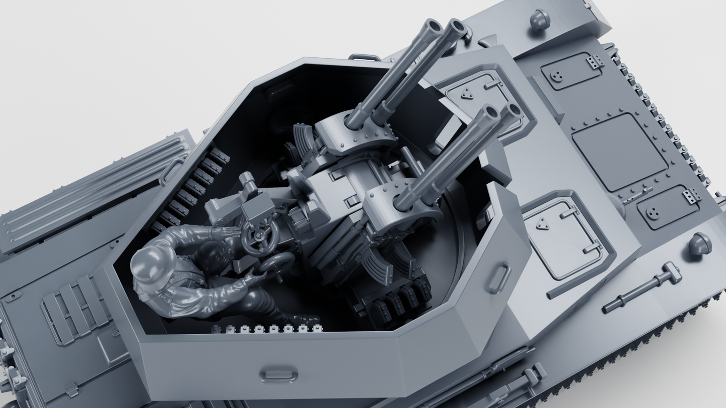 Flakpanzer IV "Wirbelwind" by Wargame3D