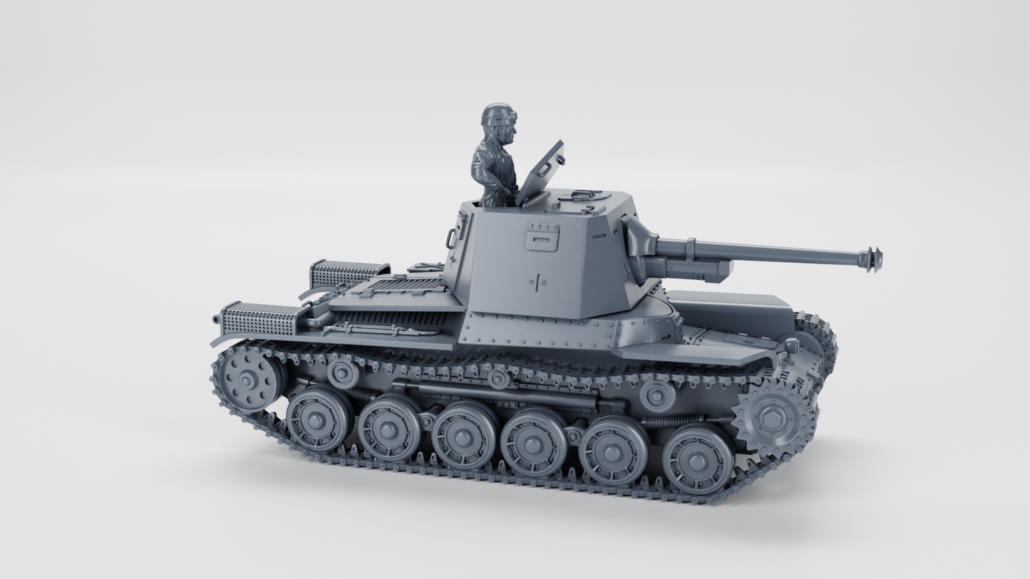 Type 3 Ho-Ni III Self-propelled gun by Wargame3D