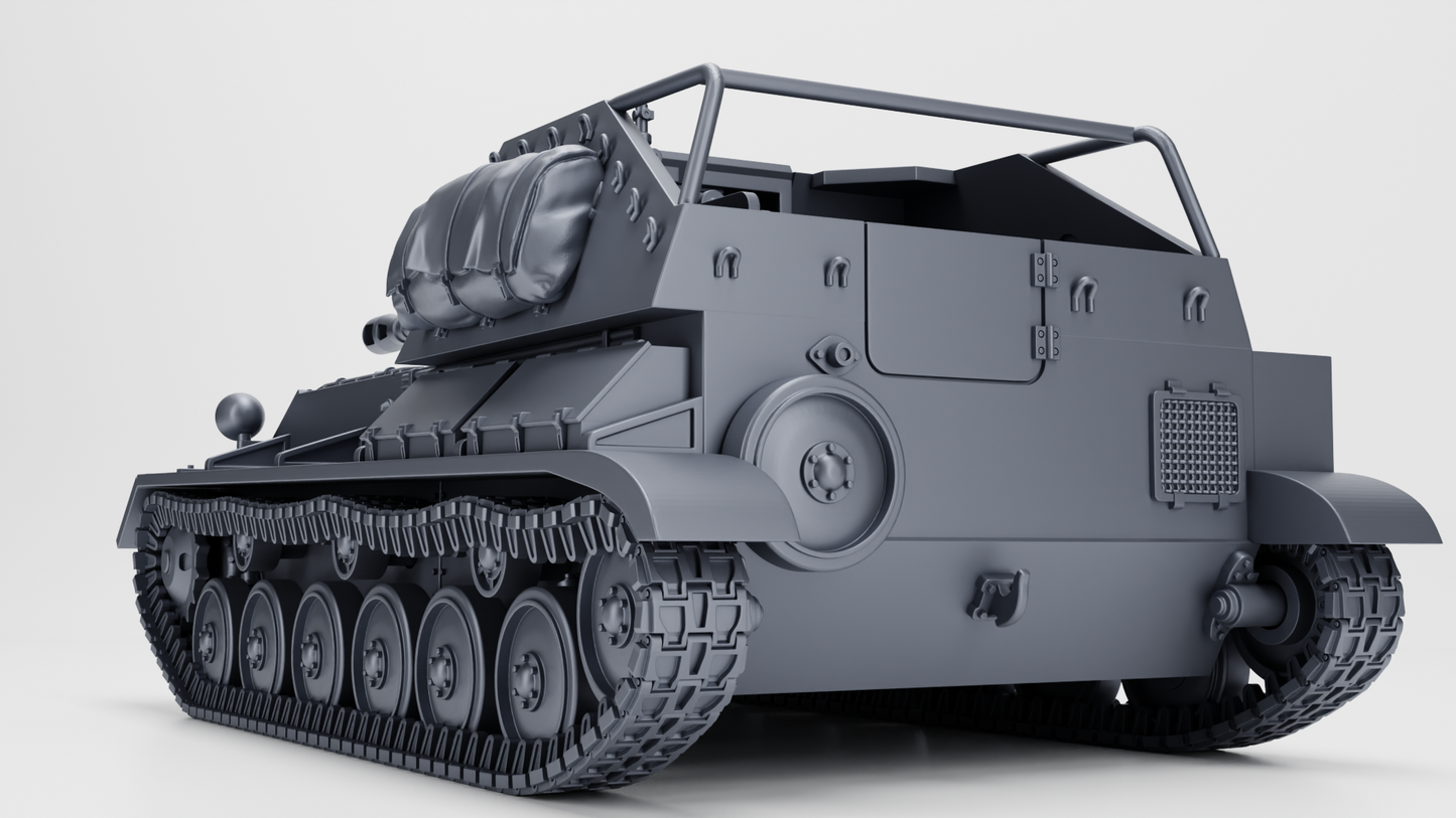SU-76m self-propelled gun by Wargame3D