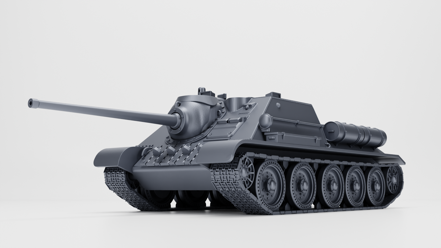 SU-85 self-propelled gun by Wargame3D