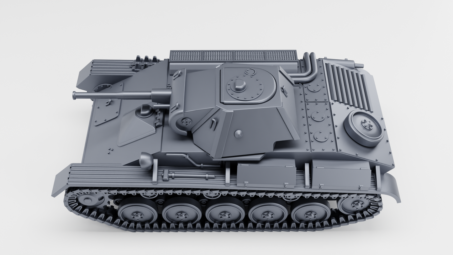 T-70 Light Tank by Wargame3D