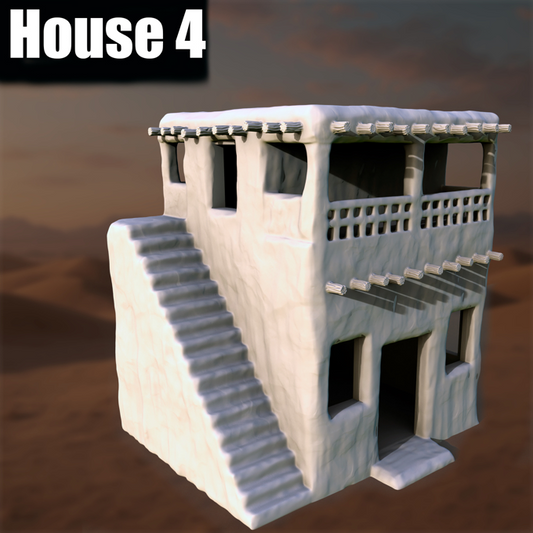 Ancient Desert Village House #4