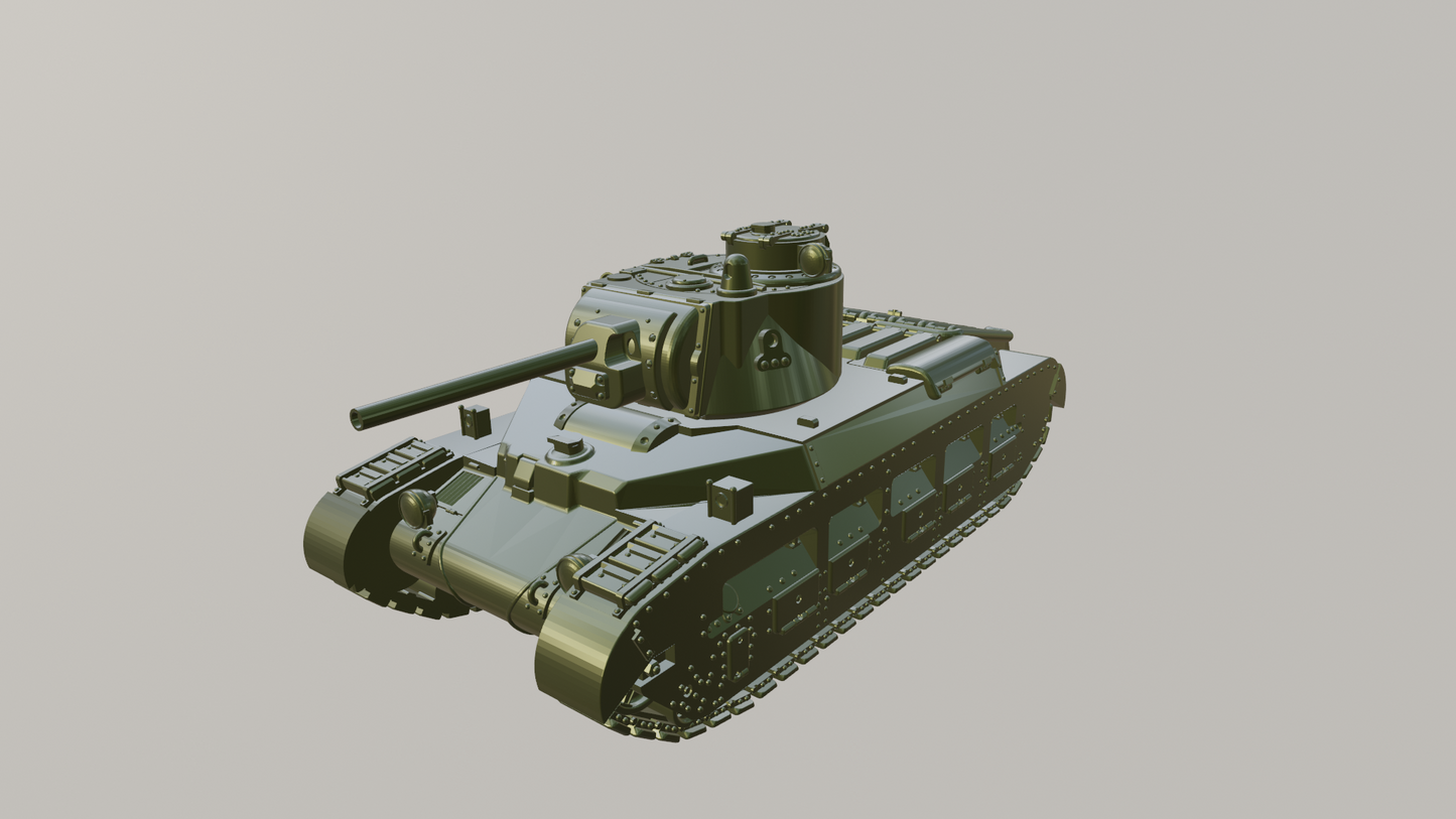 Matilda II Mk.IV with ZiS-5 76mm