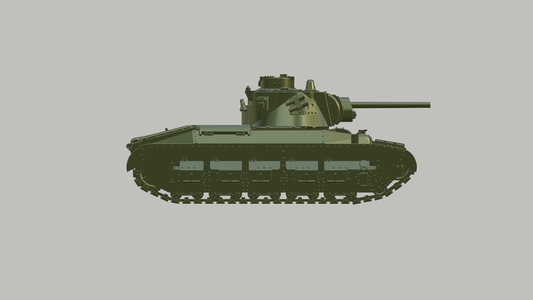 Matilda II Mk.IV with ZiS-5 76mm