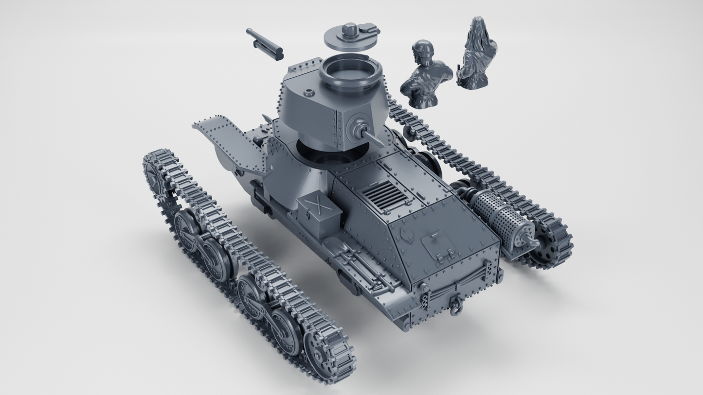 Type 4 Ke-Nu Light tank by Wargame3D