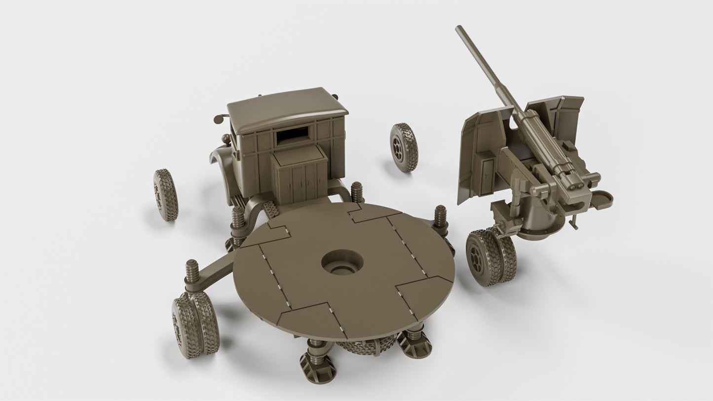 Autocannone da 90-53 su Lancia 3Ro
