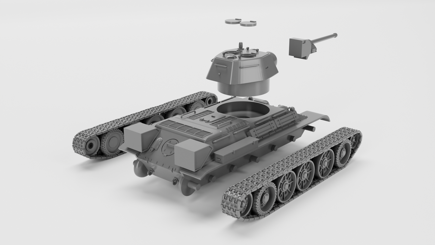 T34-76 model 1942 by Wargame3D