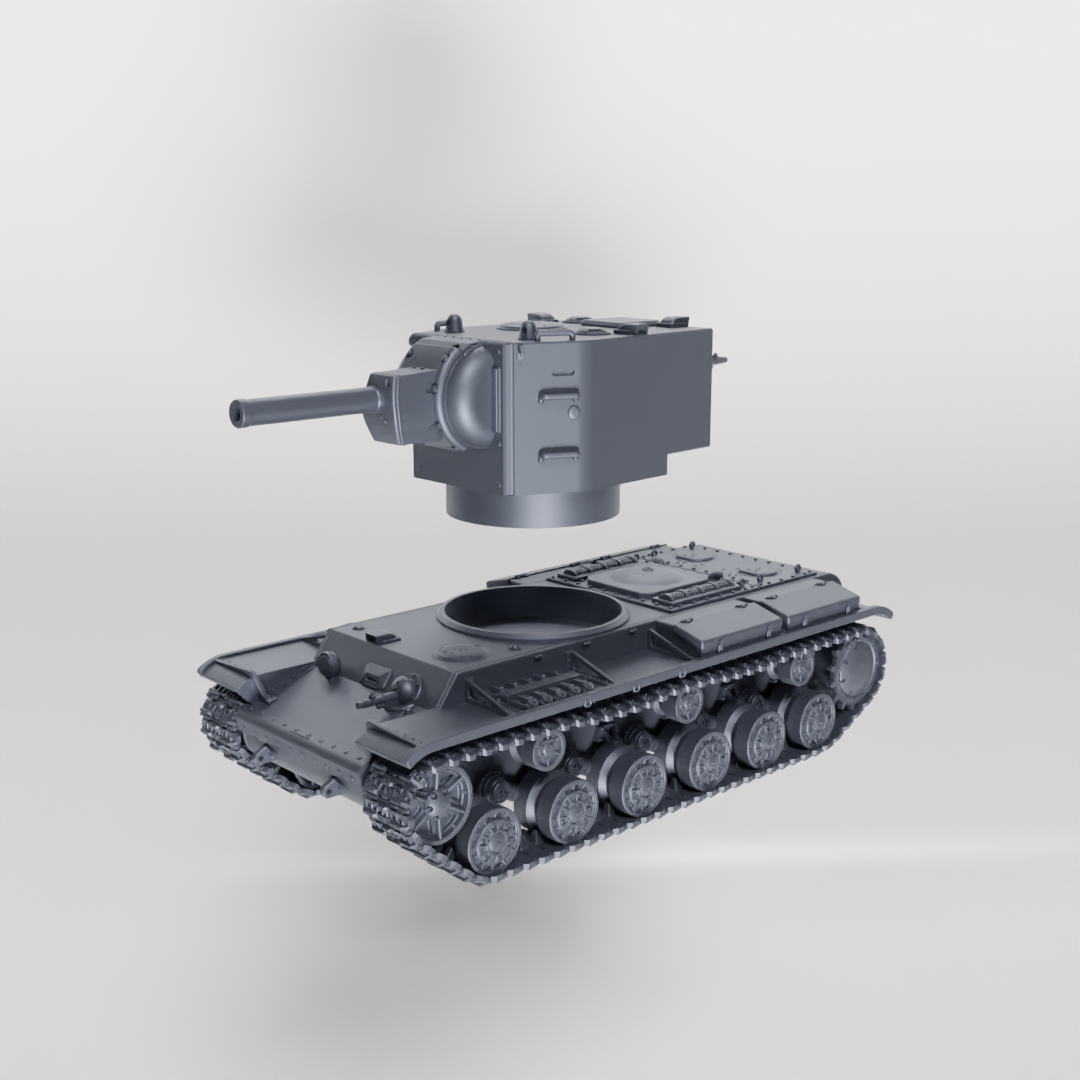 KV-2 Heavy Tank by Wargame3D