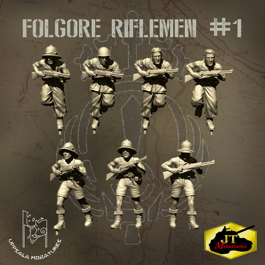 Folgore Riflemen #1 by Uppsala Miniatures