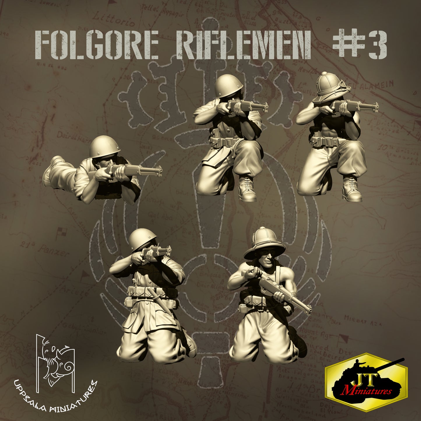 Folgore Riflemen #3 by Uppsala Miniatures