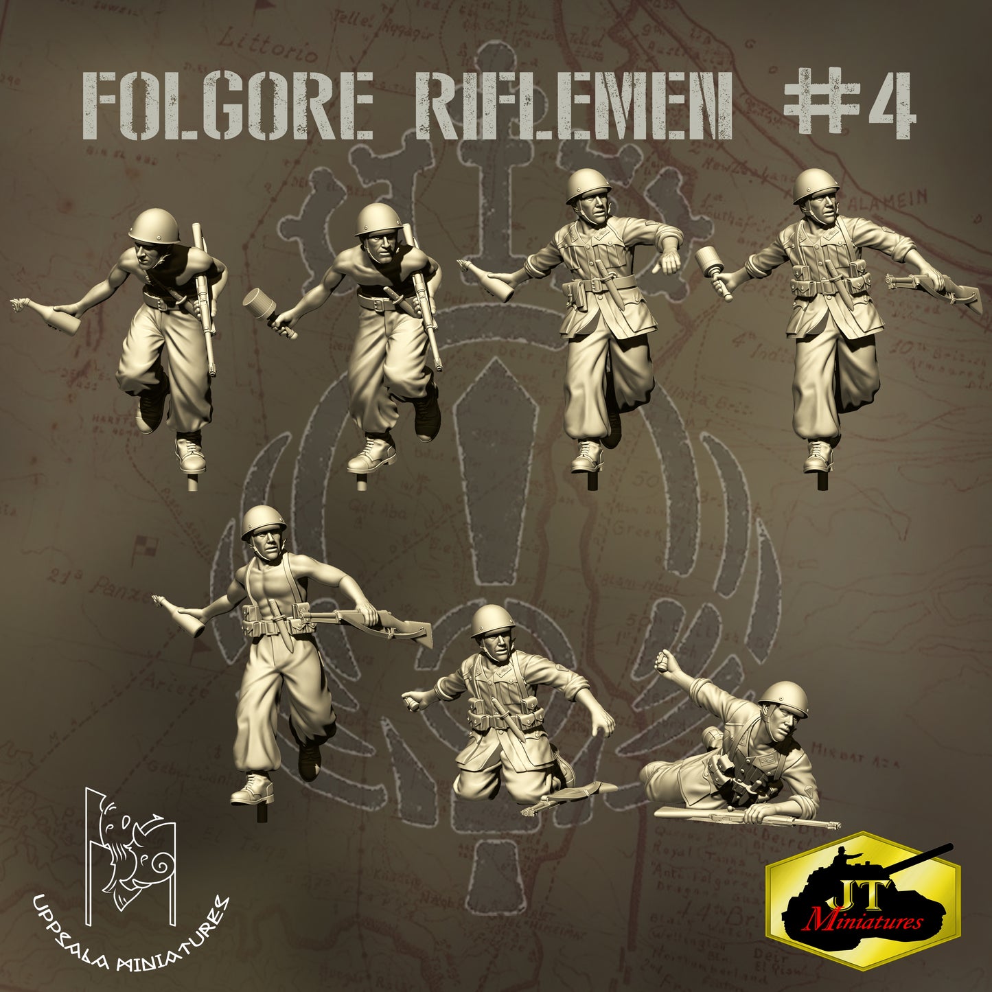Folgore Riflemen #4 by Uppsala Miniatures