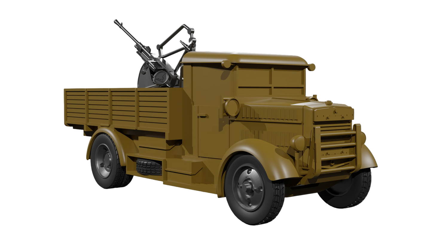 Autocannone da 20-65 su FIAT-SPA 38R