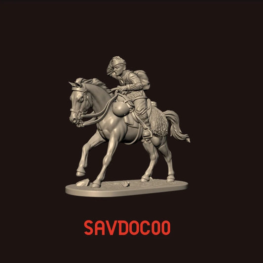 Savoia Cavalry rider DOC00 by Uppsala Miniatures