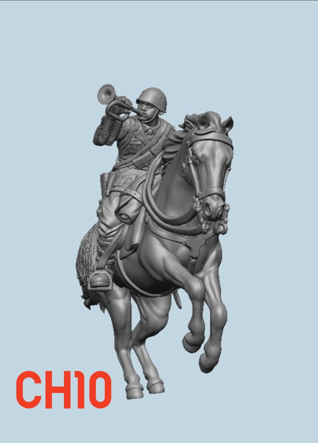 Savoia Cavalry Trumpeteer by Uppsala Miniatures