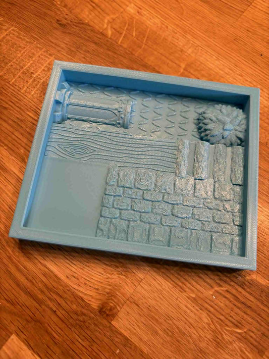 Dry pallet texture pallet