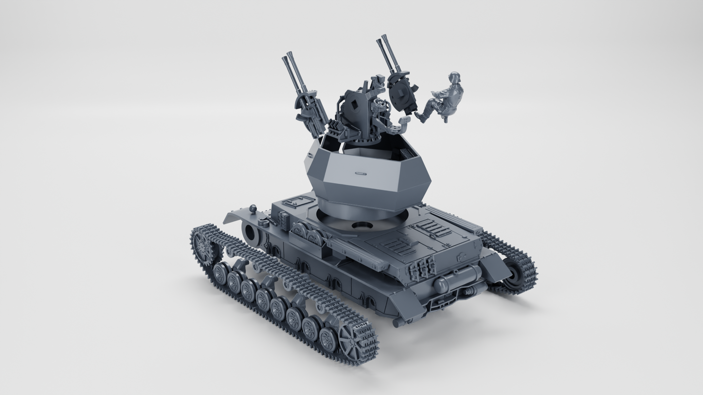 Flakpanzer IV "Wirbelwind" by Wargame3D