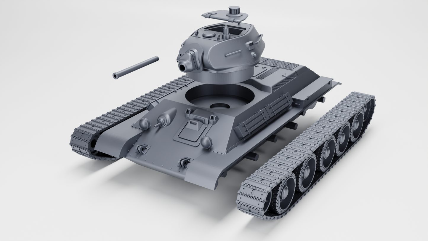 T34-76 model 1940 by Wargame3D
